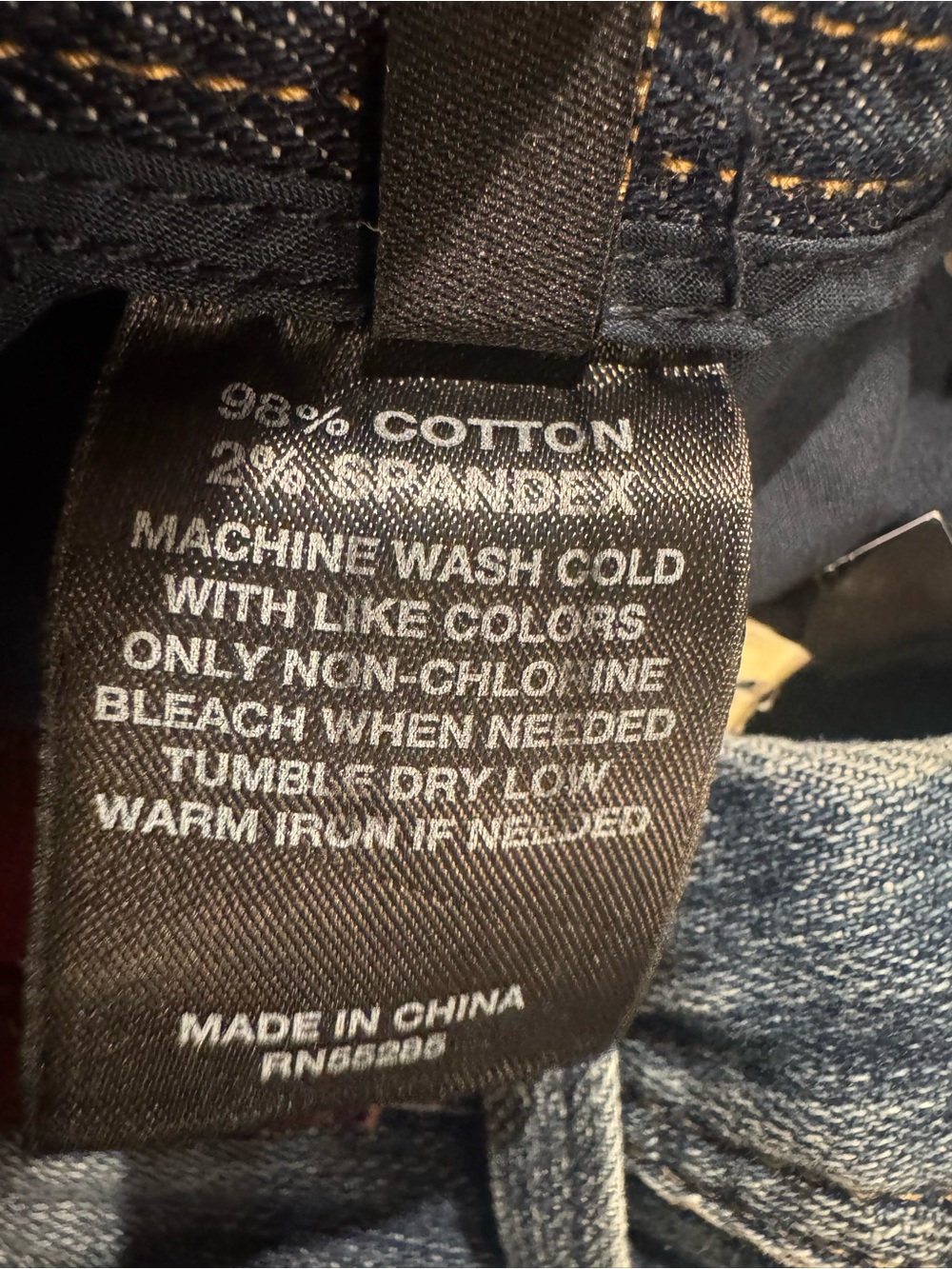 *Express Light Blue Cropped Jeans - Picture 6 of 6